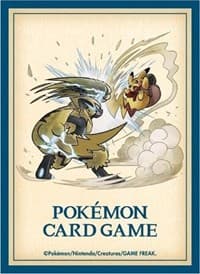 Pokemon TCG: Pokemon Center Japan Exclusive Card Sleeves - Pikachu Adventure vs Zeraora (64-Pack)