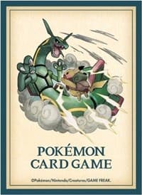 Pokemon TCG: Pokemon Center Japan Exclusive Card Sleeves - Pikachu Adventure vs Rayquaza (64-Pack)