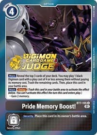 Pride Memory Boost! (Judge Pack 3)
