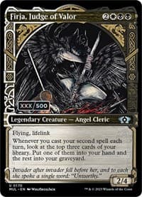 Firja, Judge of Valor (Serial Numbered)