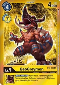GeoGreymon (2023 Regionals Finalist)