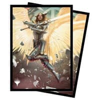 March of the Machine Archangel Elspeth Standard Deck Protector sleeves for Magic (100-pack)