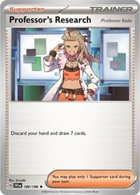 Professor's Research [Professor Sada] - 189/198 (Non-Holo)