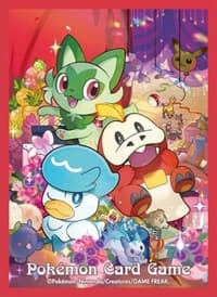 Pokemon TCG: Pokemon Center Japan Exclusive Card Sleeves - Gift of Sprigatito, Fuecoco, & Quaxly (64-Pack)