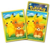 Pokemon TCG: Pokemon Center Japan Exclusive Card Sleeves - Pikachu & Pawmi (64-Pack)