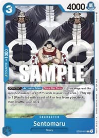 Sentomaru (Tournament Pack Vol. 3) [Participant]