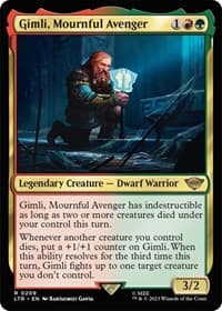 Gimli, Mournful Avenger