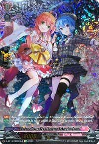 Under a Starry Sky of Dancing Sakura, miComet (Texture Foil)
