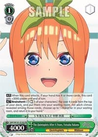 The Quintuplets After 5 Years, Yotsuba Nakano