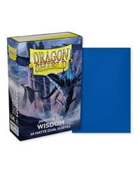 Dragon Shield Dual Matte Japanese Sleeves - Wisdom (60-Pack)