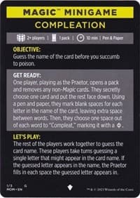 Magic Minigame: Compleation