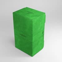 GameGenic Stronghold XL Convertible Deck Box - Green (Holds 200+)