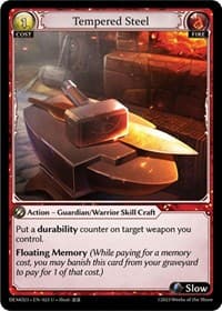 Tempered Steel