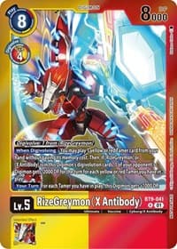 RizeGreymon (X Antibody) (Event Pack 5)