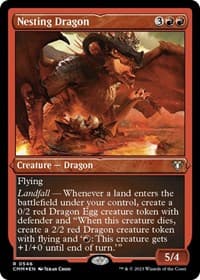 Nesting Dragon (Foil Etched)