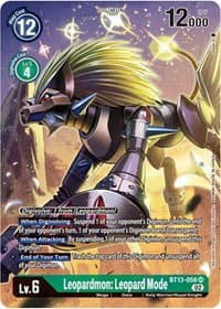 Leopardmon: Leopard Mode (Alternate Art)