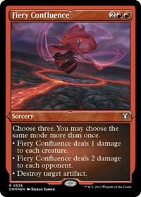 Fiery Confluence (Foil Etched)
