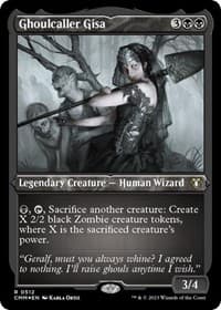 Ghoulcaller Gisa (Foil Etched)