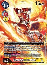 ShineGreymon: Burst Mode (Alternate Art)