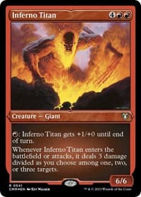 Inferno Titan (Foil Etched)