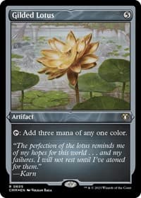 Gilded Lotus (Foil Etched)