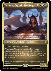 Yennett, Cryptic Sovereign (Foil Etched)