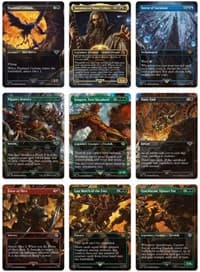 Isengard Destroyed Scene [Set of 9]