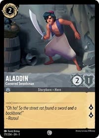 Aladdin - Cornered Swordsman