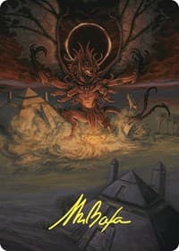 Dread Return Art Card (Gold-Stamped Signature)