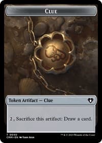Clue // Knight Double-Sided Token