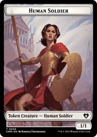 Human Soldier // Drake Double-Sided Token