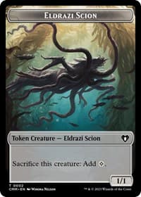 Eldrazi Scion // Stoneforged Blade Double-Sided Token