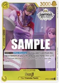 Sanji (Store Championship Participation Pack Vol. 2)