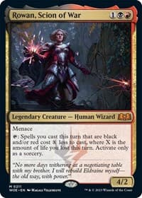 Rowan, Scion of War