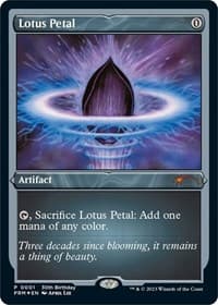 Lotus Petal (Foil Etched)