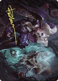 Conceited Witch Art Card (Gold-Stamped Signature)