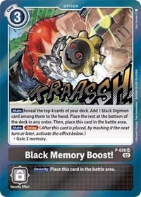Black Memory Boost! (Resurgence Booster Reprint)