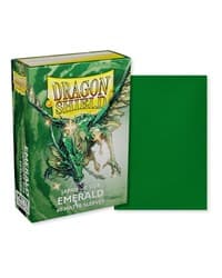 Dragon Shield Japanese Matte Sleeves - Emerald (60-Pack)