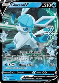 Glaceon V - 040/203 (Holiday Calendar)