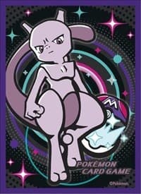 Pokemon TCG: Pokemon Center Japan Exclusive Card Sleeves - Mewtwo Ball Break (64-Pack)