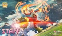 Pokemon TCG: Pokemon Championship Regional Blaziken Staff Playmat