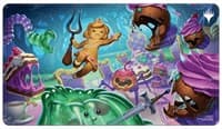 Wilds of Eldraine Food Fight White Stitched Standard Gaming Playmat for Magic: The Gathering