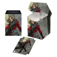 Wilds of Eldraine Rowan, Scion of War (Borderless) 100+ Deck Box for Magic: The Gathering