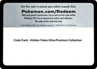 Code Card - Hidden Fates Ultra-Premium Collection