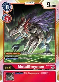 MetalGreymon (Resurgence Booster Reprint)