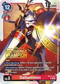 Gallantmon (2023 Regionals Champion)