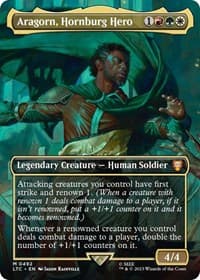 Aragorn, Hornburg Hero (Borderless)