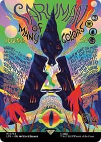 Saruman of Many Colors (Borderless Poster)
