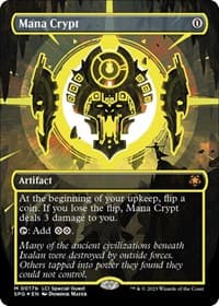 Mana Crypt (0017b) (Borderless)