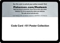 Code Card -151 Poster Collection